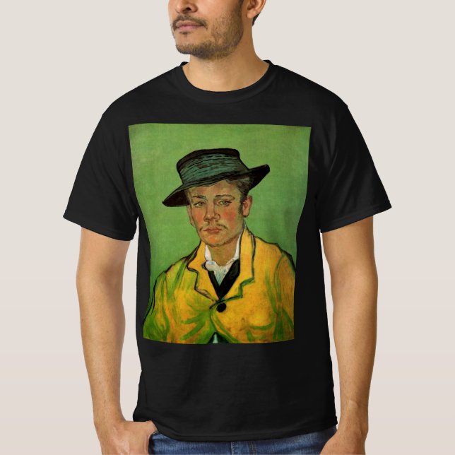 Portrait of Armand Roulin by Vincent van Gogh T-Shirt (Front)