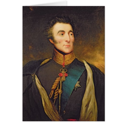 Portrait of Arthur Wellesley Cards (Front)