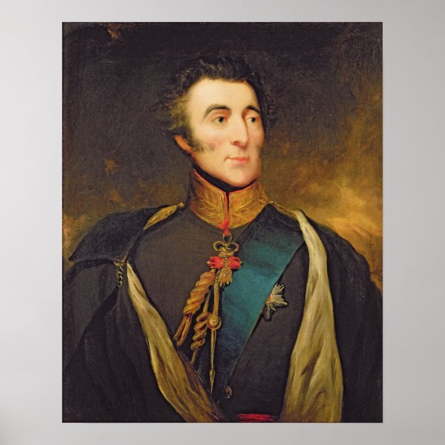 Portrait of Arthur Wellesley Poster (Front)