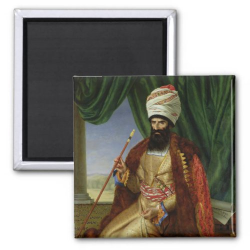 Portrait of Asker_Khan Ambassador of Persia Magnet