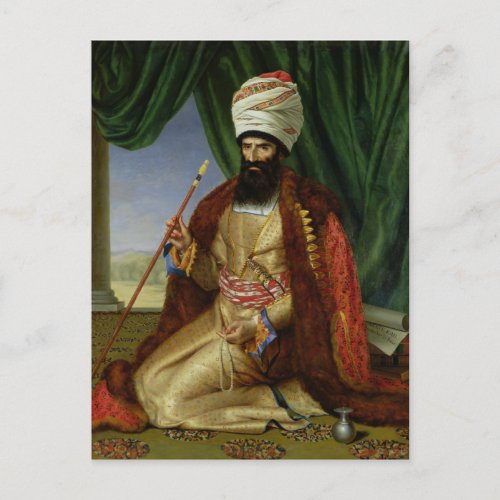 Portrait of Asker_Khan Ambassador of Persia Postcard