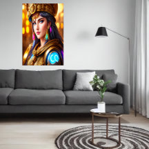 Portrait of Athena Greek Goddess | AI Art