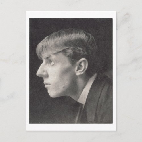 Portrait of Aubrey Beardsley 1872_98 by Frederic Postcard