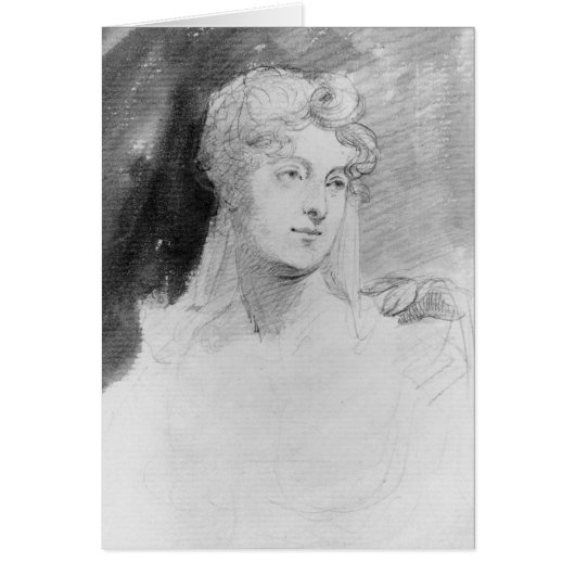 Portrait of Augusta Leigh Cards (Front)