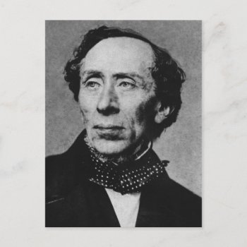 Portrait Of Author Hans Christian Andersen Postcard by allphotos at Zazzle