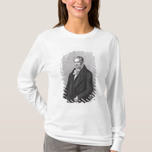 Portrait of Baron Alexander von Humboldt T_Shirt