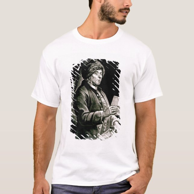 Portrait of Benjamin Franklin, 1777 T-Shirt (Front)