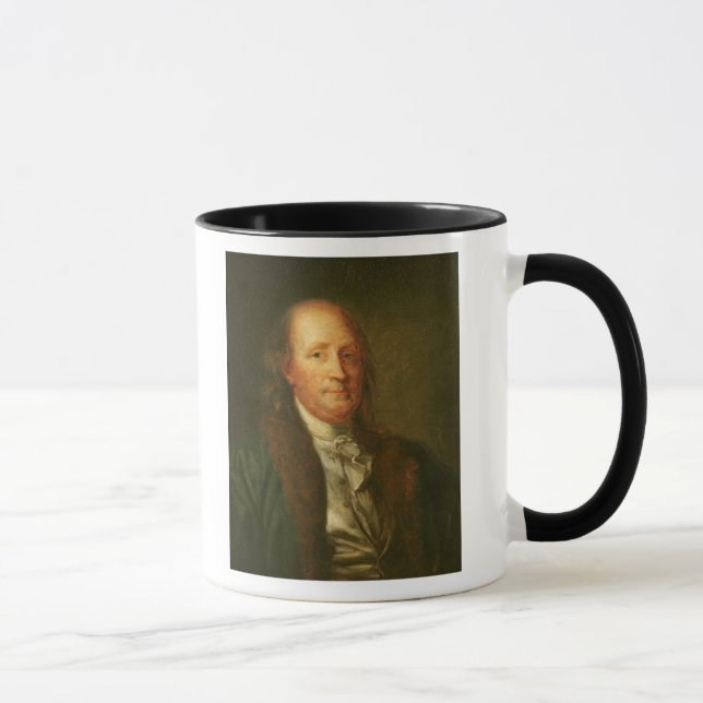 Portrait of Benjamin Franklin Mug (Right)