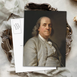 Portrait of Benjamin Franklin Postcard