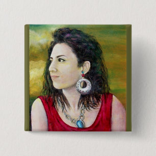 PORTRAIT OF BULGAN PINBACK BUTTON