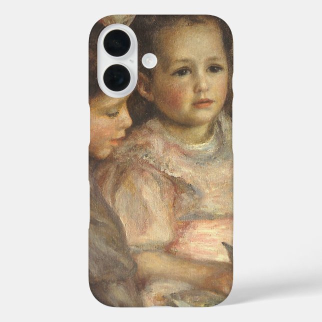 Portrait of Caillebotte Children by Pierre Renoir Case-Mate iPhone Case (Back)