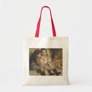 Portrait of Caillebotte Children by Pierre Renoir Tote Bag