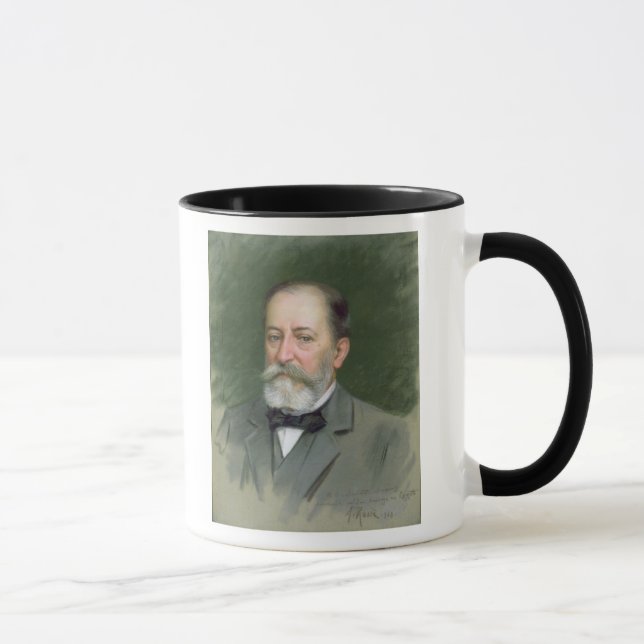 Portrait of Camille Saint-Saens  1903 Mug (Right)