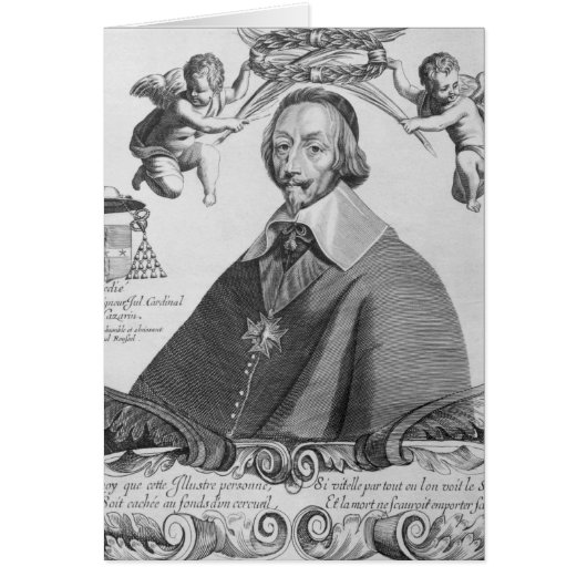 Portrait of Cardinal de Richelieu Cards (Front)