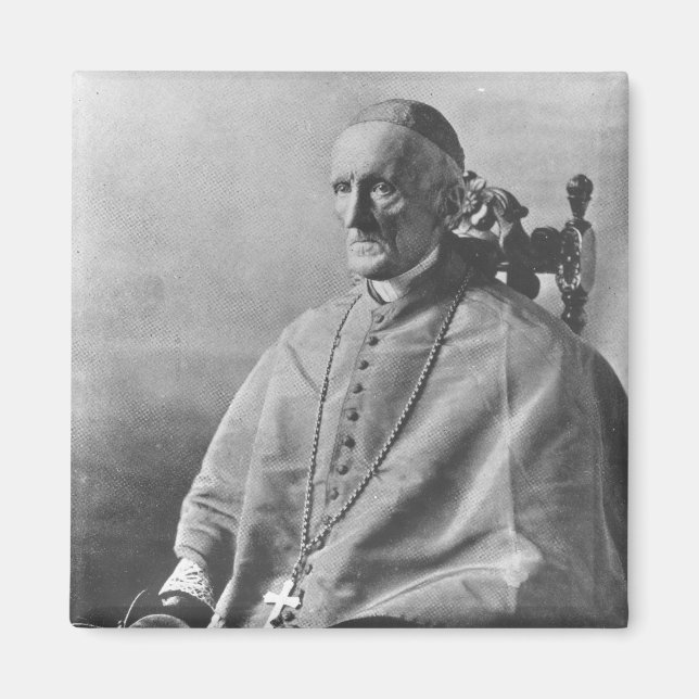 Portrait of Cardinal Manning Magnet (Front)