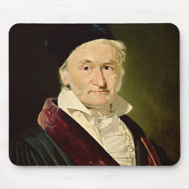 Portrait of Carl Friedrich Gauss, 1840 Mouse Pad (Front)