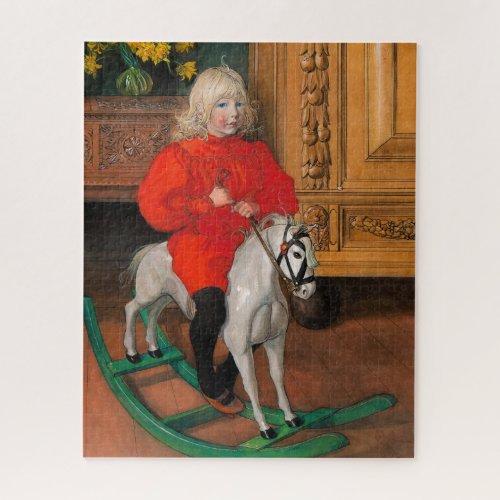 Portrait of Casimir Laurin Murre by Carl Larsson Jigsaw Puzzle