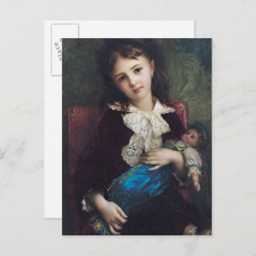 Portrait of Catherine du Bouchage, 1879 Postcard Zazzle