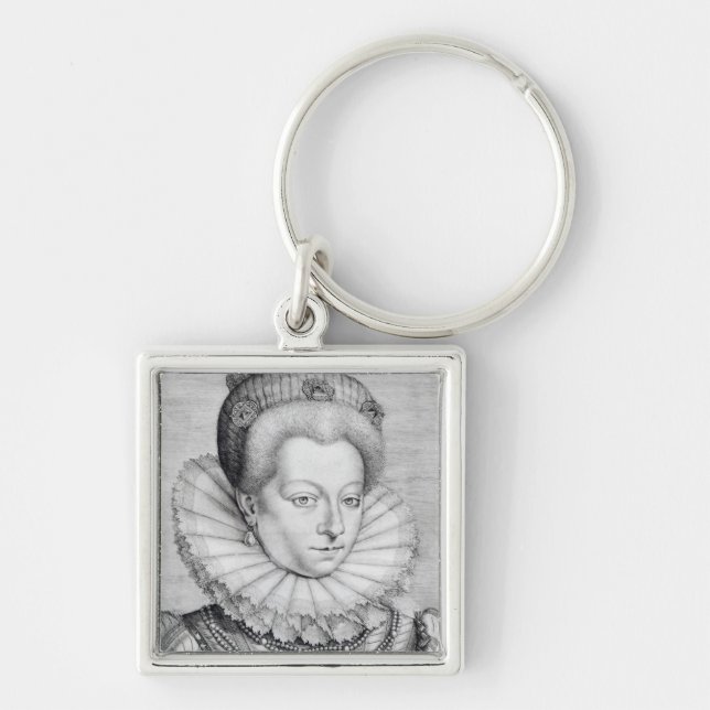 Portrait of Catherine Henriette Keychain (Front)
