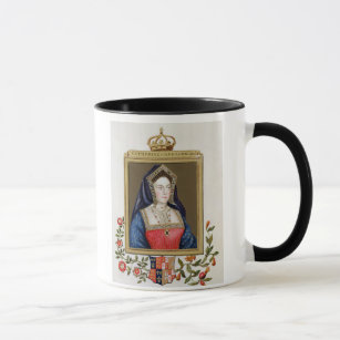 Portrait of Catherine of Aragon (1485-1536) 1st Qu Mug