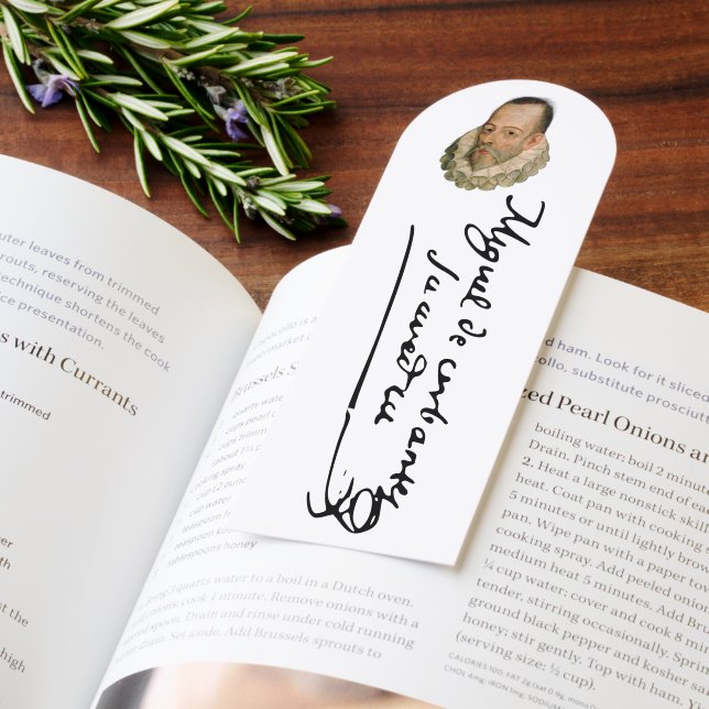 Portrait of Cervantes Bookmarks (Book)