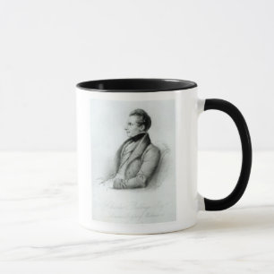 Portrait of Charles Babbage 1832 Mug