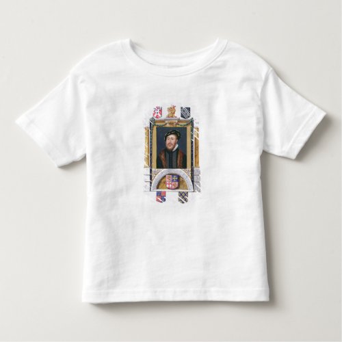 Portrait of Charles Brandon 1488_1545 Duke of Su Toddler T_shirt