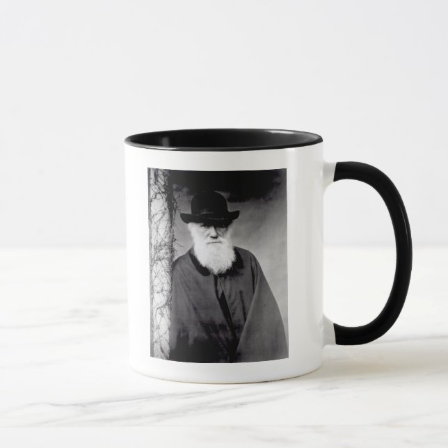 Portrait of Charles Darwin  1881 Mug (Right)