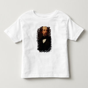 Portrait of Charles Dickens 1855 Toddler T-shirt