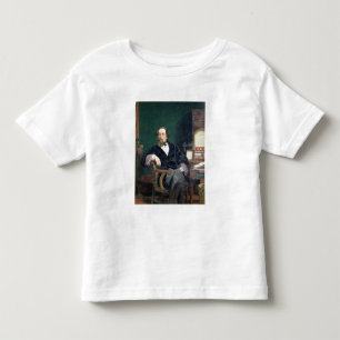 Portrait of Charles Dickens (oil on canvas) Toddler T-shirt