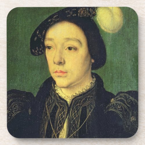 Portrait of Charles Duke of Angouleme c1536 oi Drink Coaster