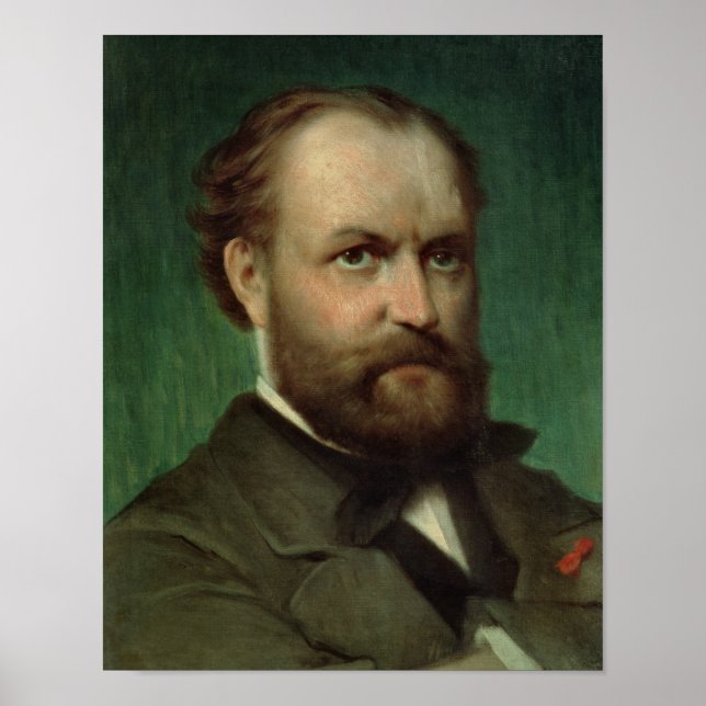 Portrait of Charles Gounod Poster (Front)