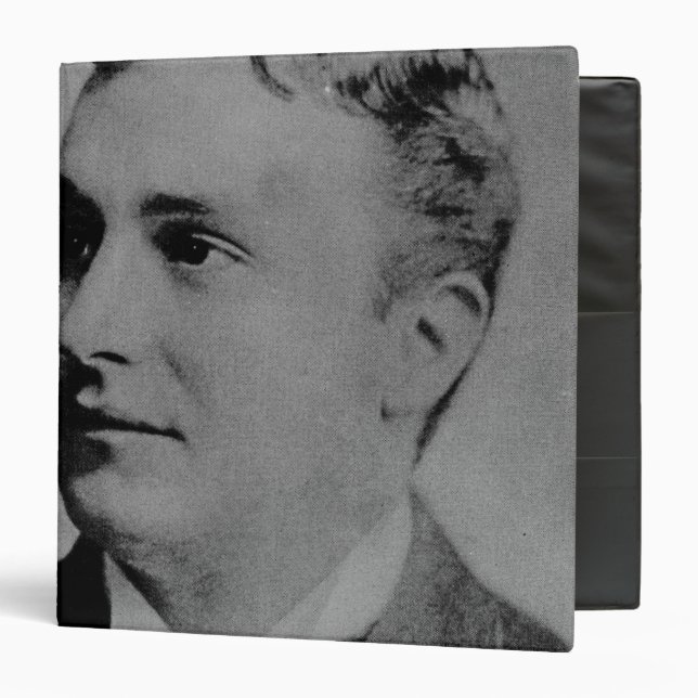 Portrait of Charles Spencer Chaplin, Sr Binder (Front/Inside)