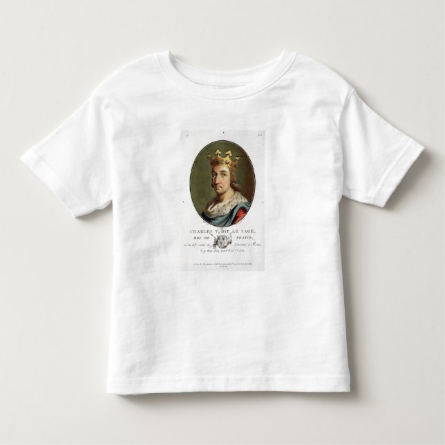 Portrait of Charles V, Called 'The Wise' King of F Toddler T-shirt (Front)