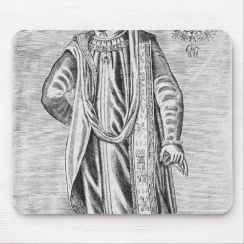 Portrait of Charles V  Holy Roman Emperor Mouse Pad