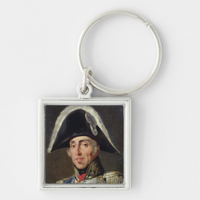 Portrait of Charles X Keychain (Front)