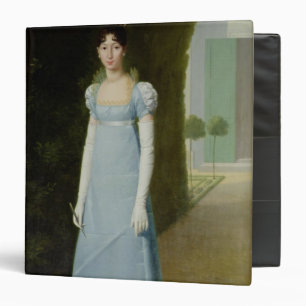 Portrait of Charlotte Bonaparte 1808 3 Ring Binder