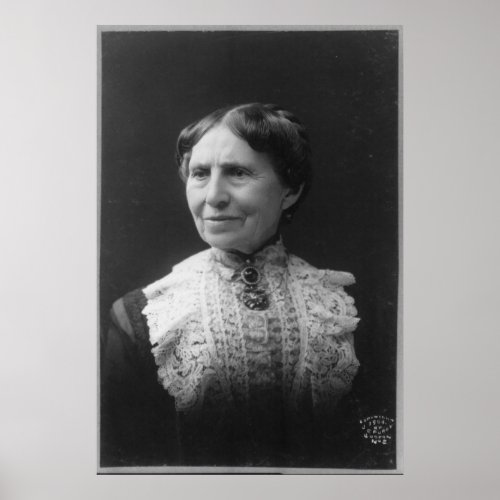 Portrait of Clara Barton Later in Life Poster