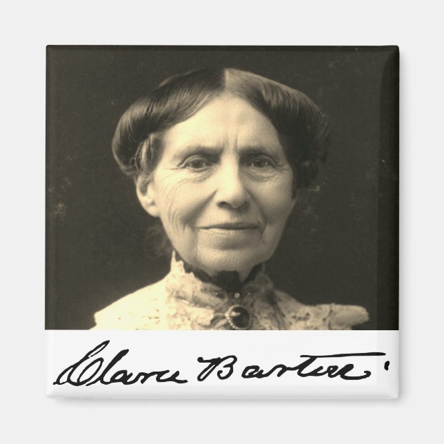 Portrait of Clara Barton Magnet (Front)