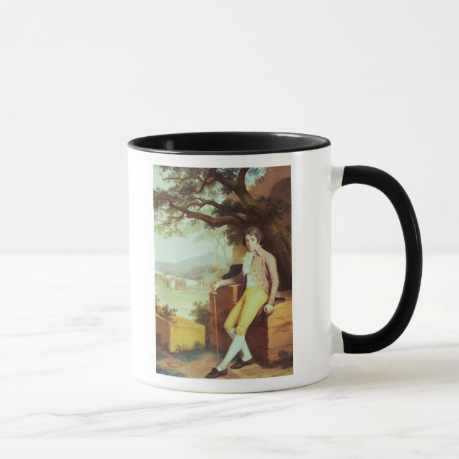 Portrait of Colonel David La Touche of Marcey Mug (Right)