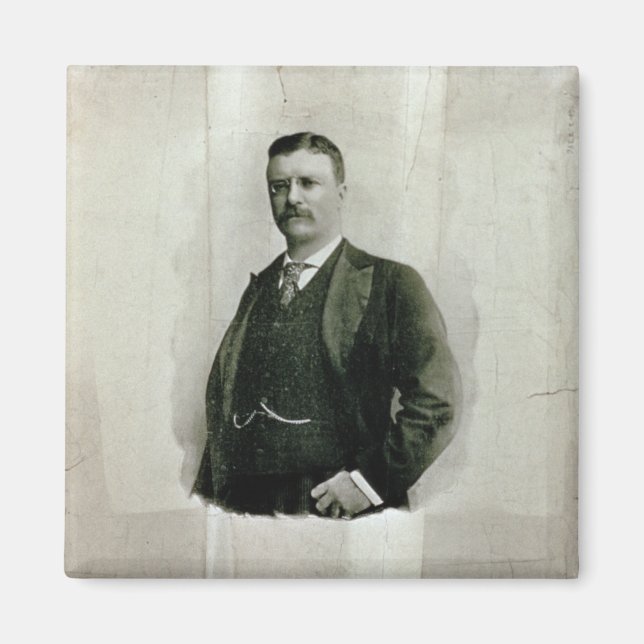 Portrait of Colonel Theodore Roosevelt (litho) Magnet (Front)