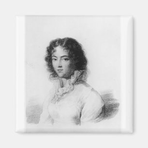 Portrait of Constanze Mozart  1828 Magnet
