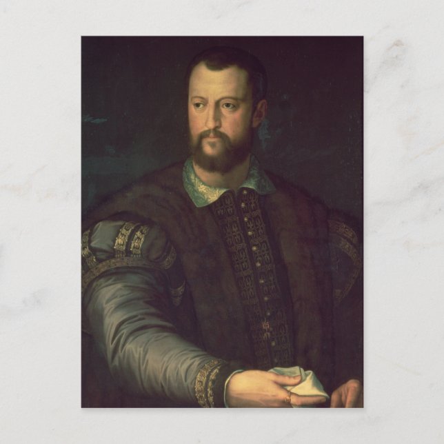 Portrait of Cosimo I de' Medici  1559 Postcard (Front)