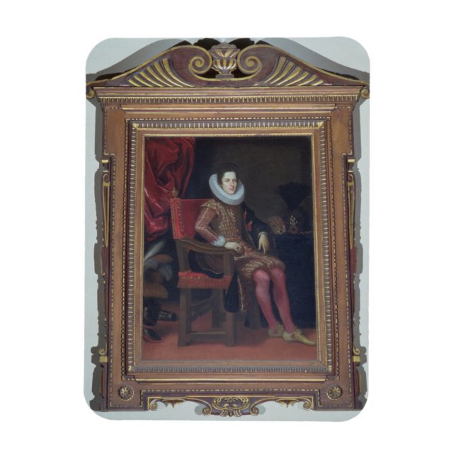 Portrait of Cosimo II de'Medici (1590-1621) (oil o Magnet (Vertical)