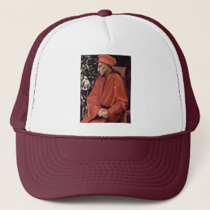Portrait Of Cosimo Il Vecchio De' Medici, By Ponto Trucker Hat