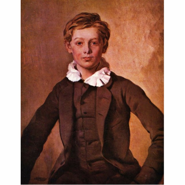 Portrait Of Count Hans Haubold Von Einsiedel By Ra Statuette (Front)