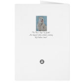 portrait of cute white long coat akita dog (Back)