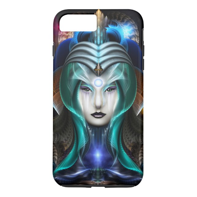 Portrait Of Cyiria iPhone 7 Plus Tough Case (Back)