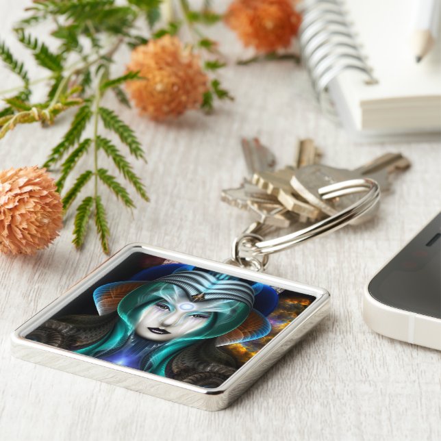 Portrait Of Cyiria Keychain (Side)