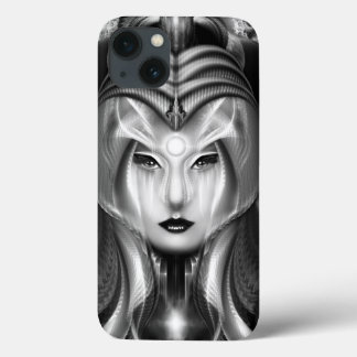 Portrait Of Cyiria Midnight Bright iPad Case